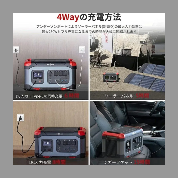 ROCKPALS ポータブル電源 | 楽商でらくらくショッピング